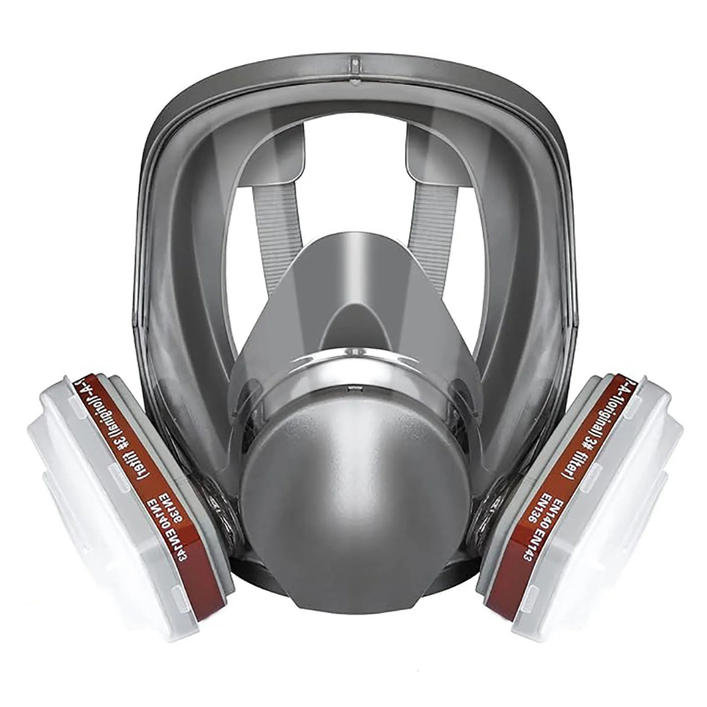 Full-Face Gas Respirator Mask